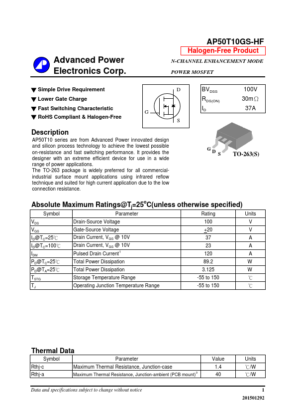 AP50T10GS-HF