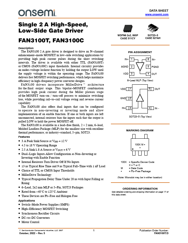 FAN3100C