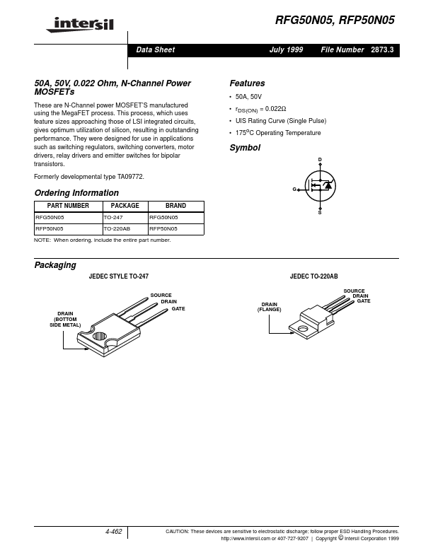 RFG50N05