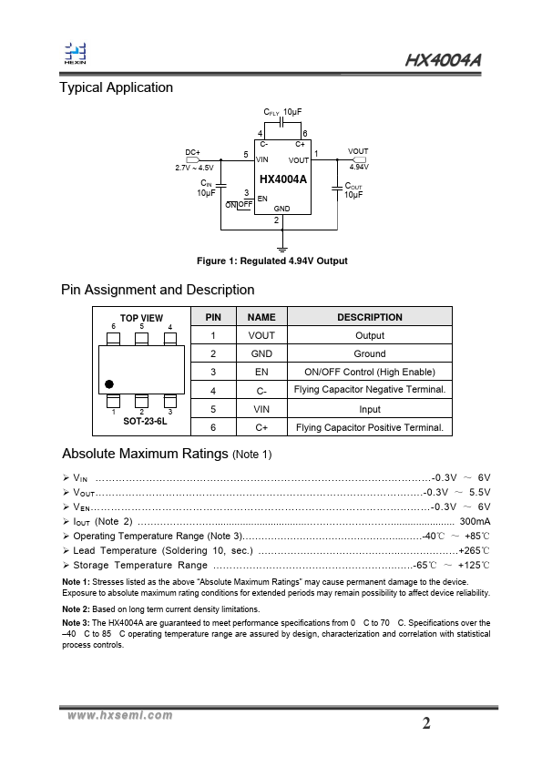 HX4004A