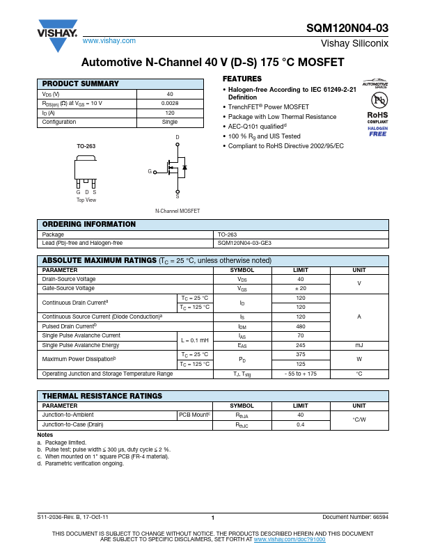 SQM120N04-03