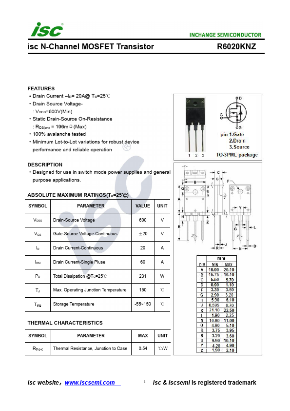 R6020KNZ