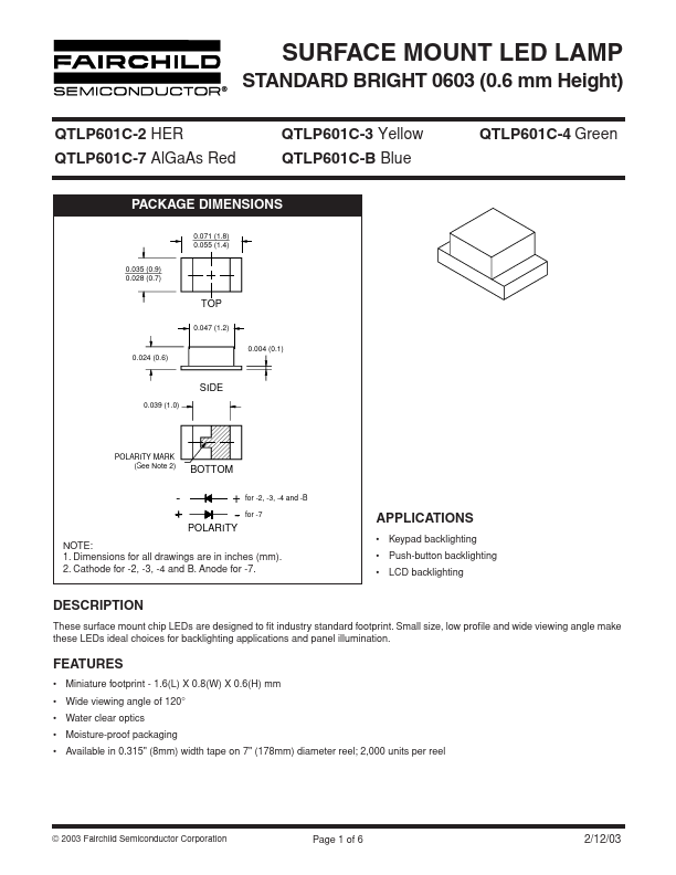 QTLP601C-B