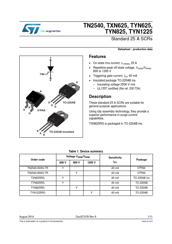 TN2540600G