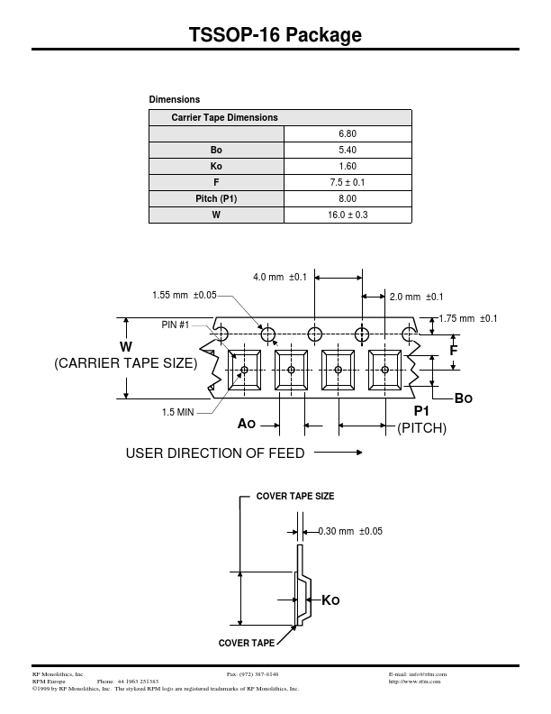 TSSOP-16