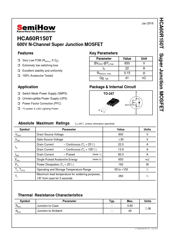 HCA60R150T