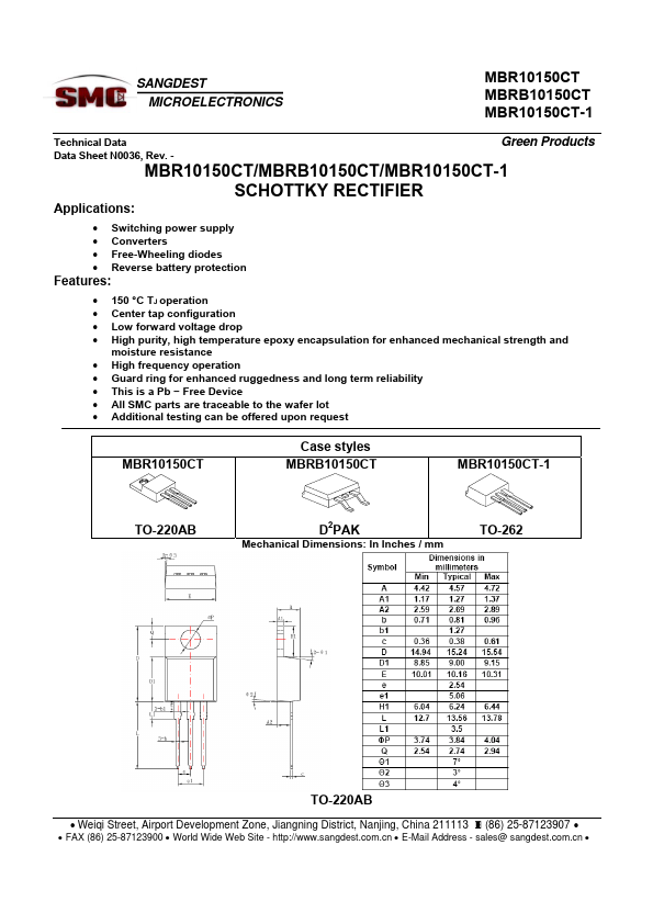 MBR10150CT