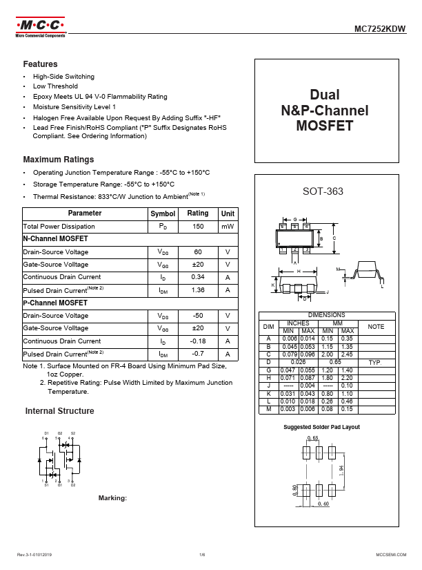 MC7252KDW