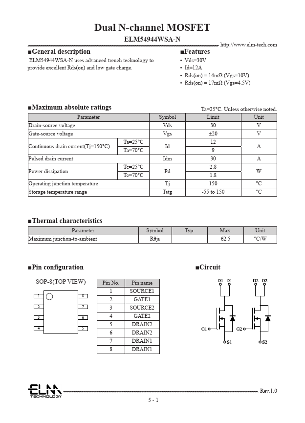 ELM54944WSA-N