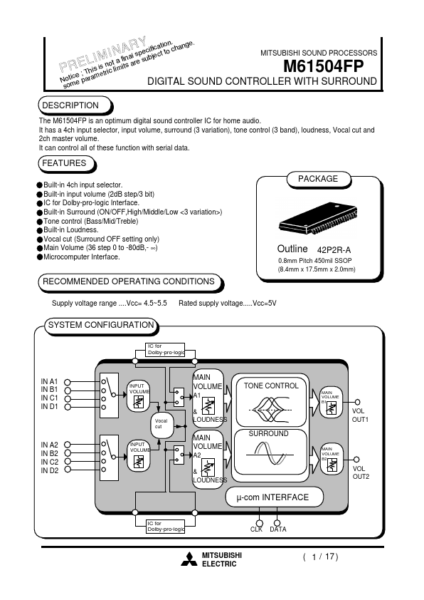 M61504FP