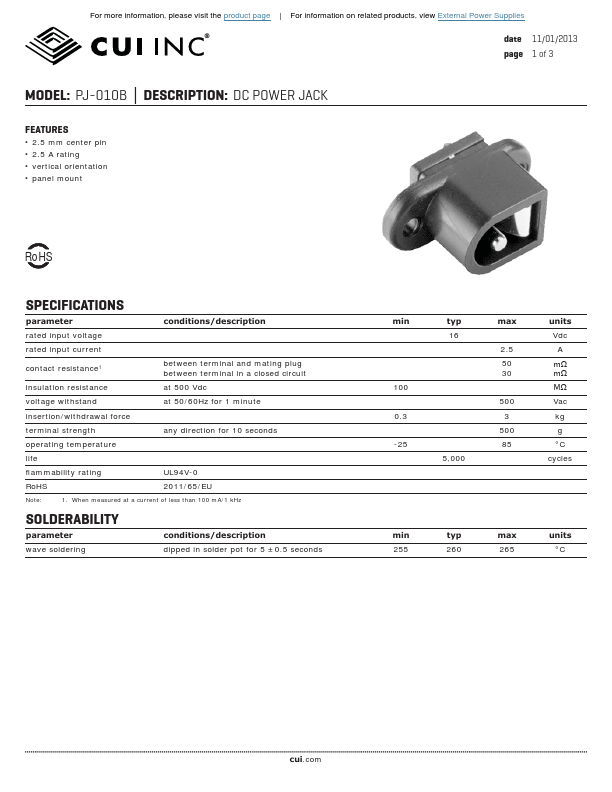 PJ-010B