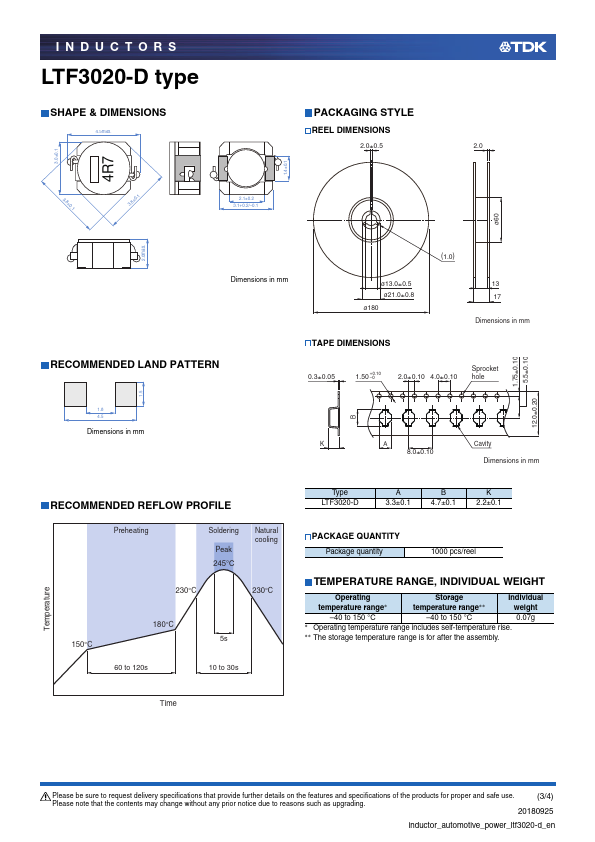 LTF3020T-220M-D