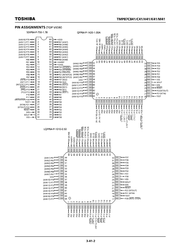 TMP87C841