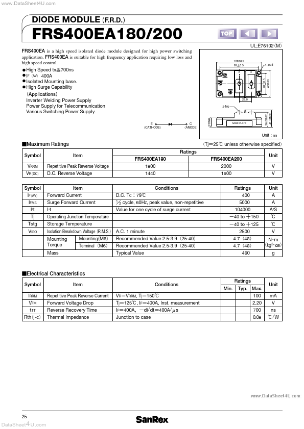 FRS400CA180