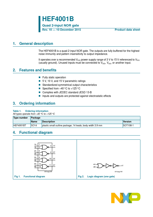 HEF4001B