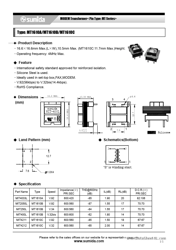 MT1610B