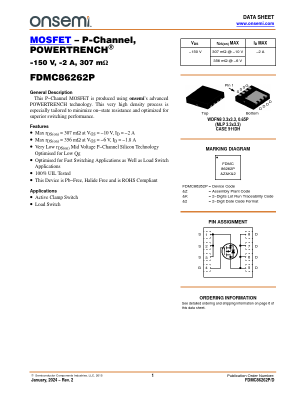 FDMC86262P