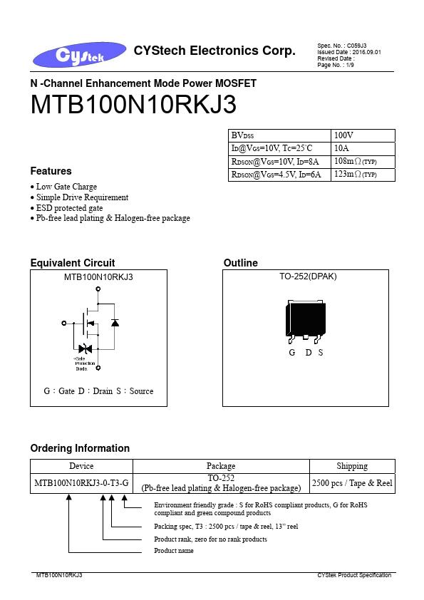 MTB100N10RKJ3