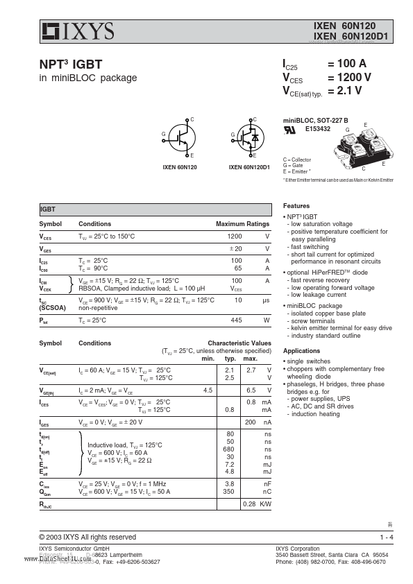 IXEN60N120