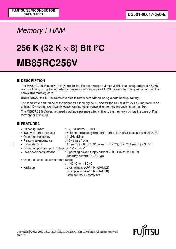 MB85RC256V