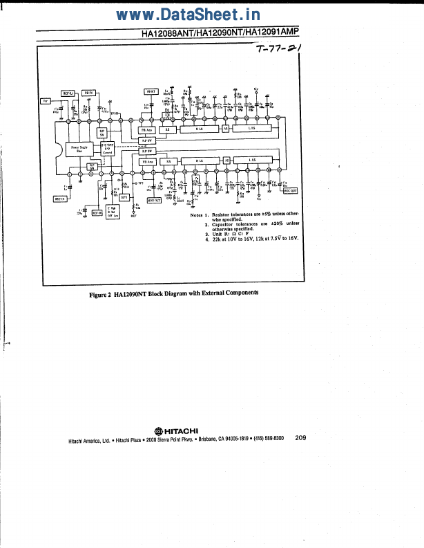 HA12091AMP