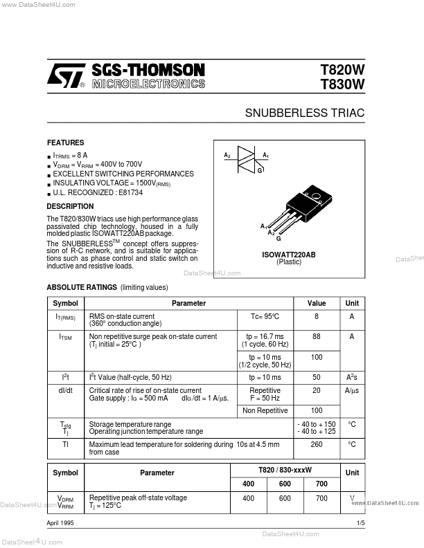 T820W