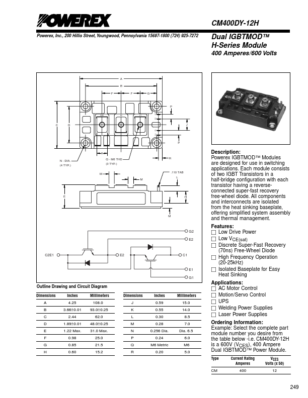 CM400DY-12H