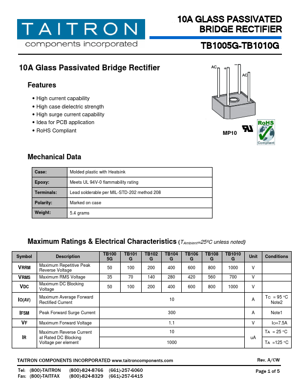 TB1010G