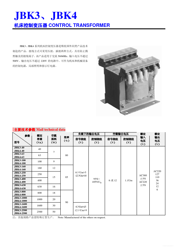 JBK3-1600