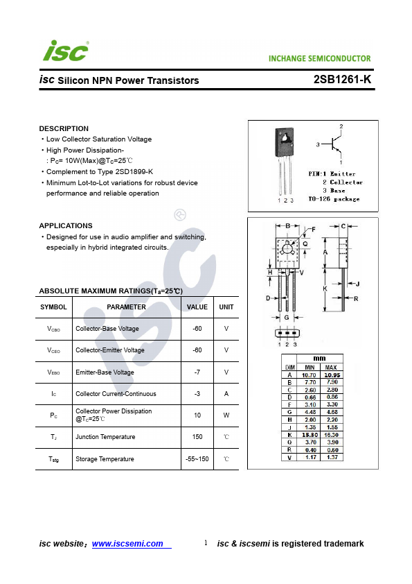 2SB1261-K