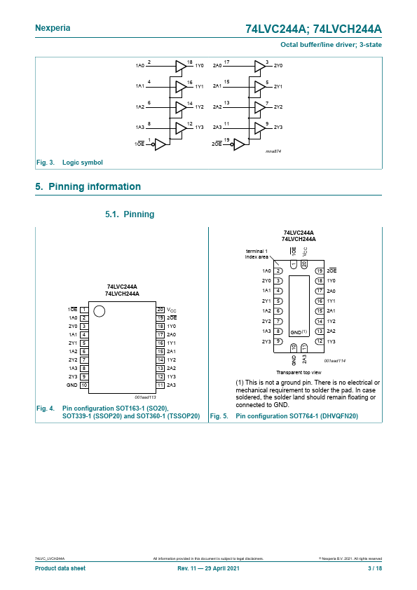 74LVCH244A