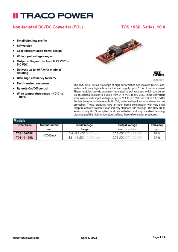 TOS10-05SIL