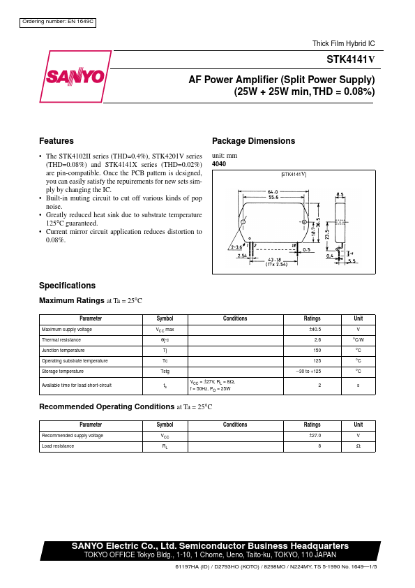 STK4141V