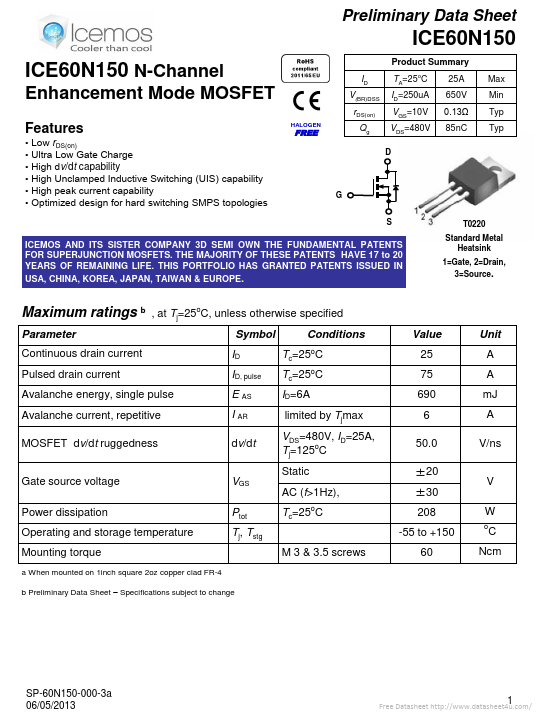 ICE60N150