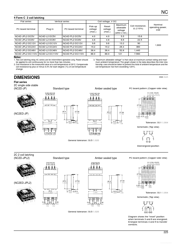 NC2D-P-DC6V