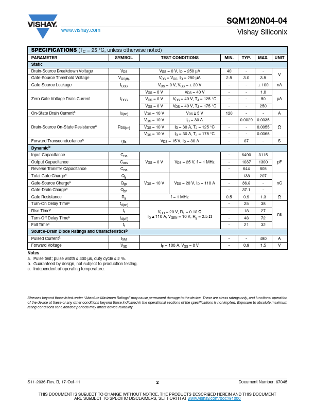 SQM120N04-04