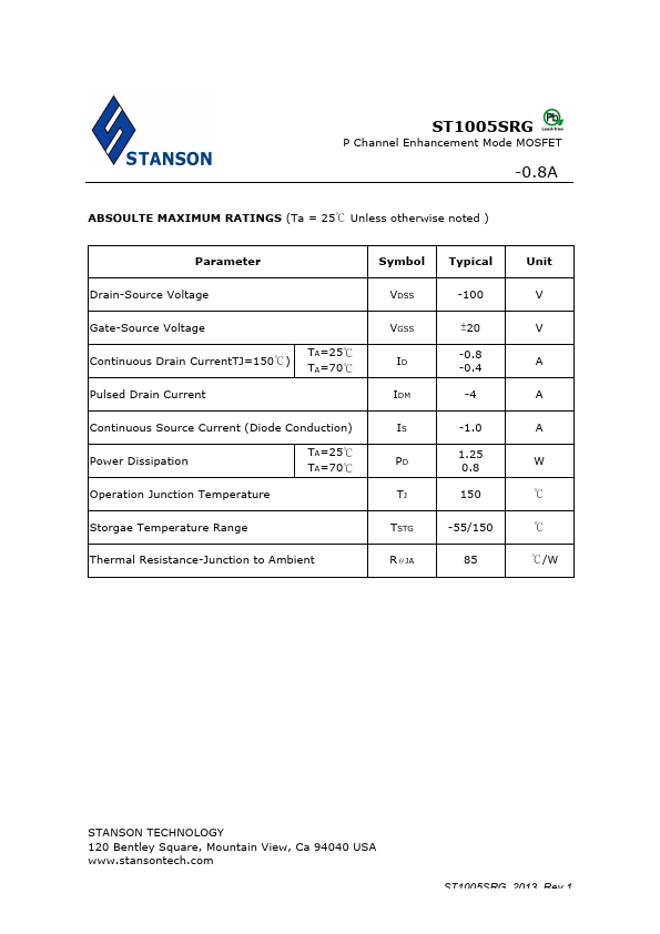 ST1005SRG