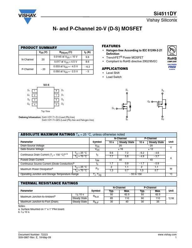 SI4511DY