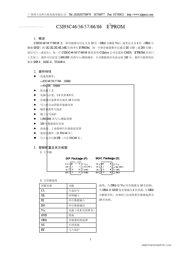 CSI93C66