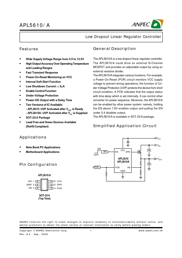 APL5610A