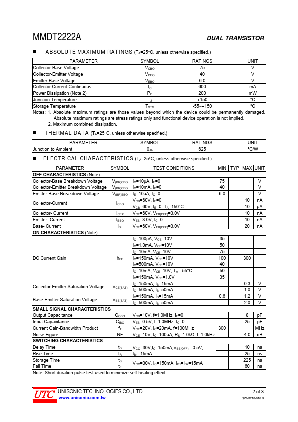 MMDT2222A