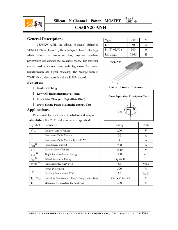 CS50N20ANH