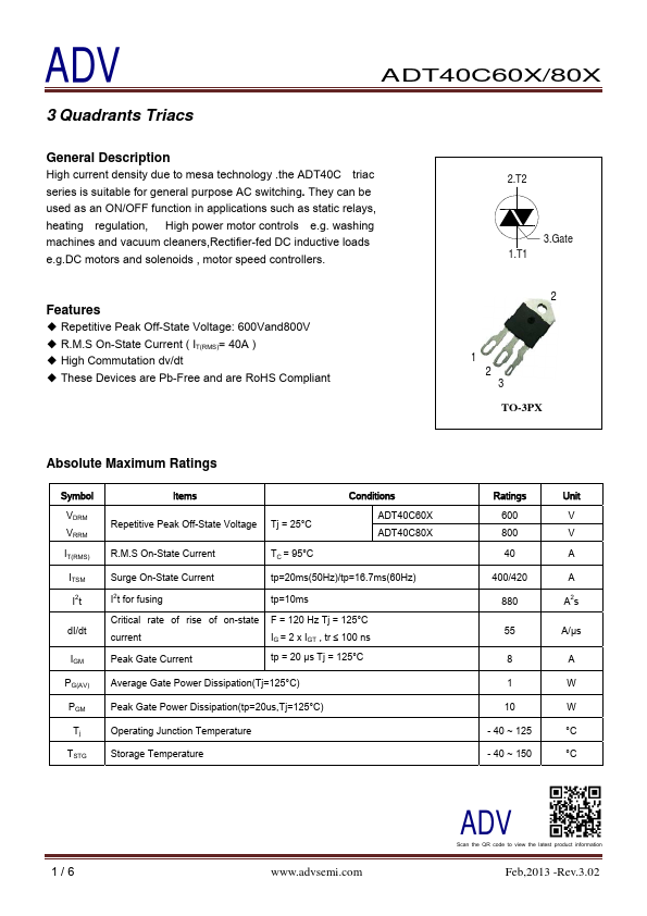 ADT40C60X