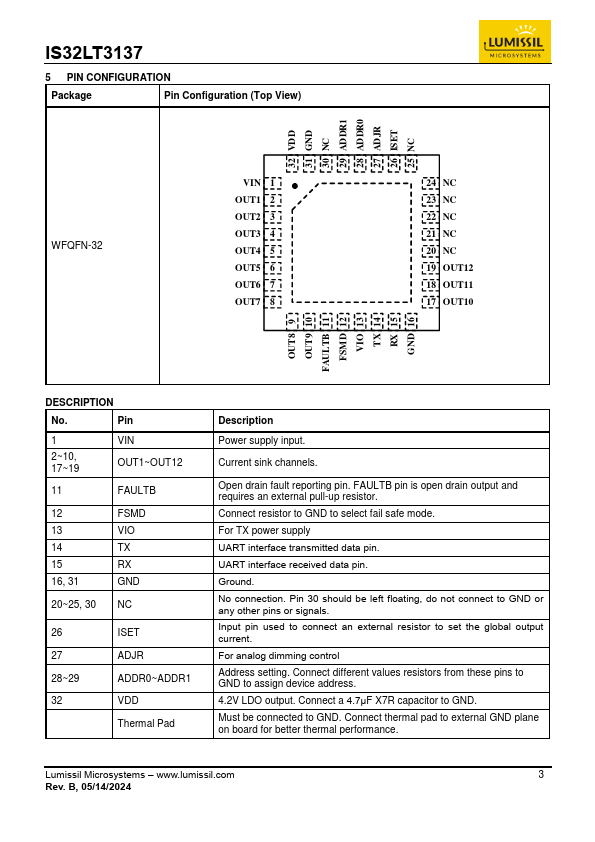 IS32LT3137