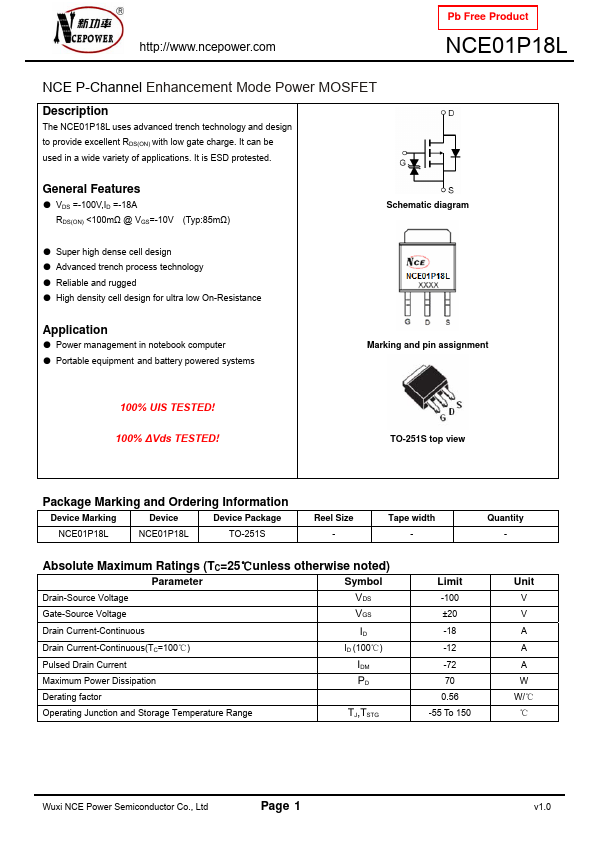 NCE01P18L