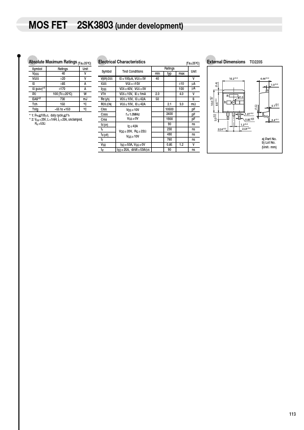 2SK3803