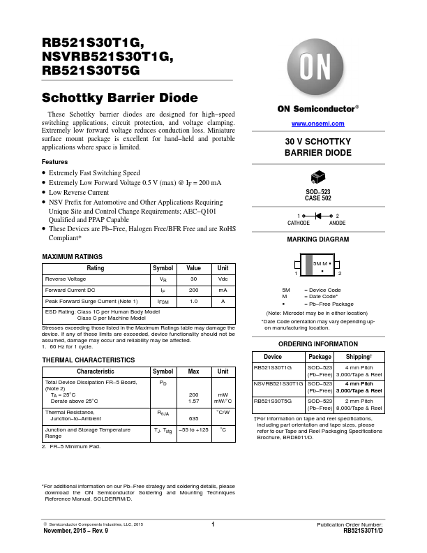 RB521S30T5G