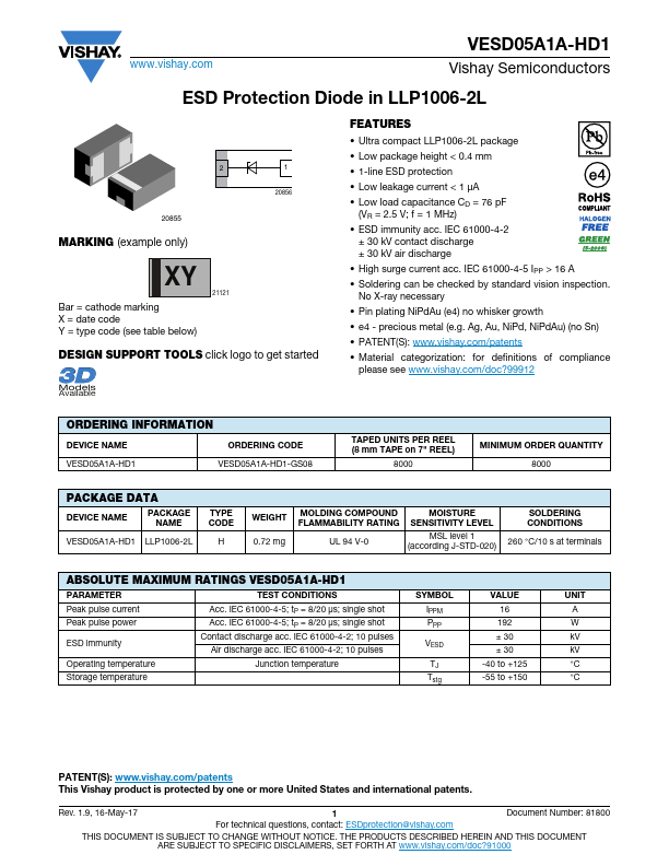 VESD05A1A-HD1