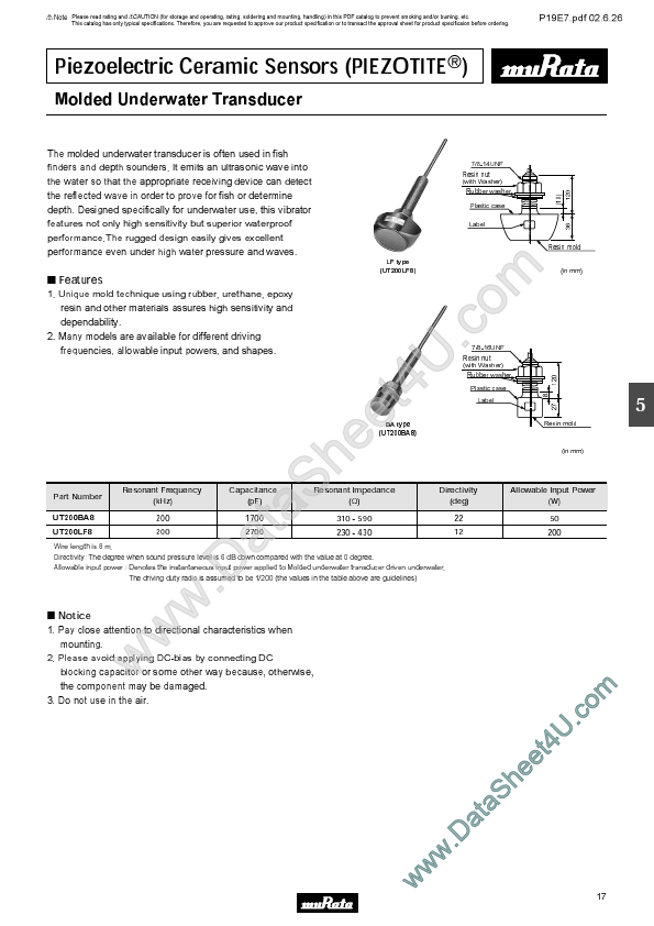 UT200LF8