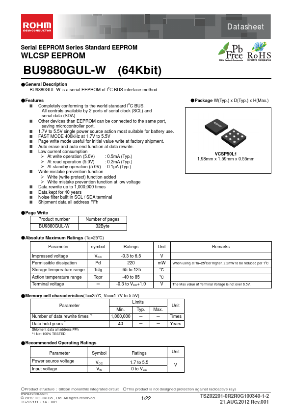 BU9880GUL-W